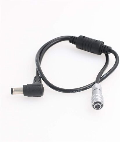 SZRMCC DC5.5x2.5 to BMPCC 4K/6K Power Coiled Cable Weipu SF610 2 Pin Female Connector 12v Power Cable for Blackmagic Pocket Cinema 4K Camera (Coiled Cable, Straight DC2.5mm) in Saudi Arabia