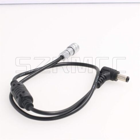 SZRMCC DC5.5x2.5 to BMPCC 4K/6K Power Coiled Cable Weipu SF610 2 Pin Female Connector 12v Power Cable for Blackmagic Pocket Cinema 4K Camera (Coiled Cable, Straight DC2.5mm) in Saudi Arabia