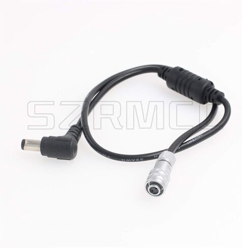 SZRMCC DC5.5x2.5 to BMPCC 4K/6K Power Coiled Cable Weipu SF610 2 Pin Female Connector 12v Power Cable for Blackmagic Pocket Cinema 4K Camera (Coiled Cable, Straight DC2.5mm) in Saudi Arabia