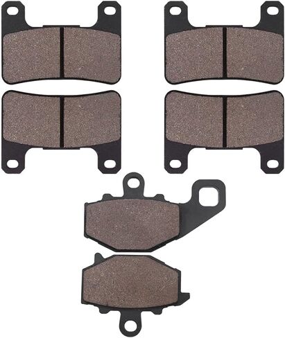 وسادات الفرامل الأمامية والخلفية لـ Kawasaki Ninja 1000 ZX10R ZX1000 2008-2010، Z1000 SX Tourer 2014-2018، Z1000 ZR1000 2010-2018، شبه معدنية in Kuwait