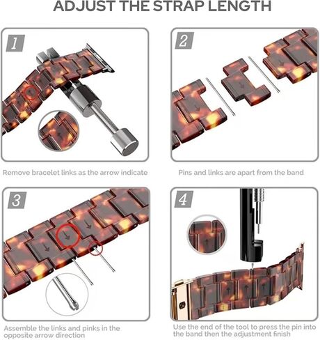 Solace Bands Slim Matte Resin Watch Band - Compatible with Apple Watch Bands for Women and Men, iWatch Bands for 38mm 40mm 41mm 42mm 44mm 45mm 49mm Ultra, SE and Series 8 7 6 5 4 3 2 1 in Saudi Arabia