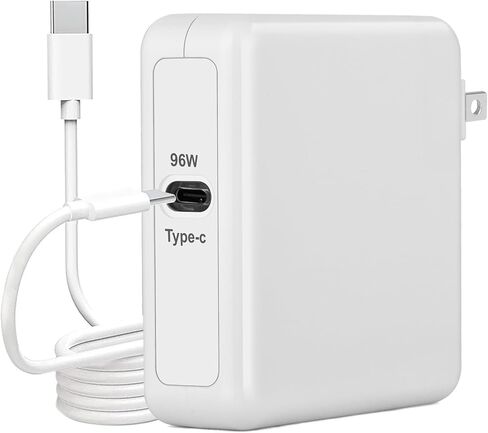 Mac Book Pro Charger Replacement for MacBook Air Charger 96W USB C Port MacBook pro/Air, ipad Pro, Samsung Galaxy and All USB C Device, Include Charge Cable in Saudi Arabia