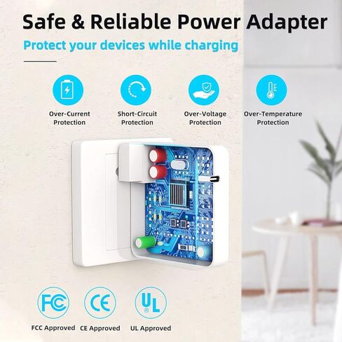 Mac Book Pro Charger Replacement for MacBook Air Charger 96W USB C Port MacBook pro/Air, ipad Pro, Samsung Galaxy and All USB C Device, Include Charge Cable in Saudi Arabia