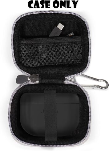 Earbuds Case for Jabra Elite 8 Active - Best and Most Advanced Sports Wireless Bluetooth Earbuds (Black) in Saudi Arabia
