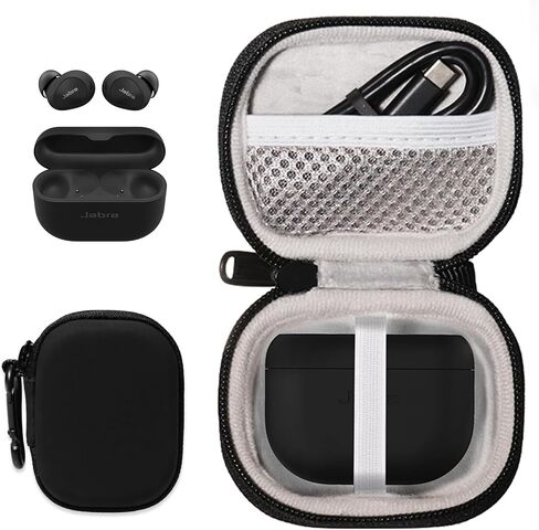 حافظة سماعات أذن لهاتف Jabra Elite 8 Active - أفضل سماعات أذن بلوتوث لاسلكية رياضية وأكثرها تقدمًا (رمادي) in Kuwait
