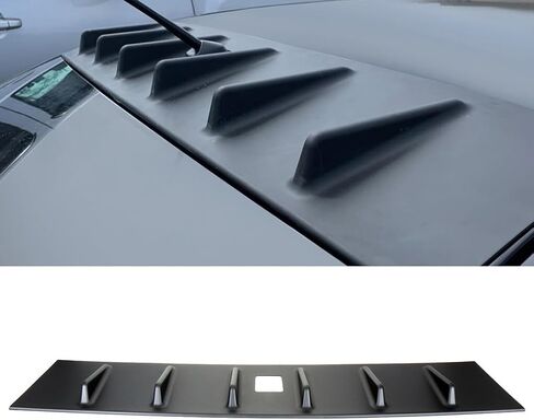 SCITOO Black ABS Rear Rear Roof Trunk Spoiler Wing Replacement fit for Mitsubishi Lancer 4-door 2.0L ES Sportback in Saudi Arabia