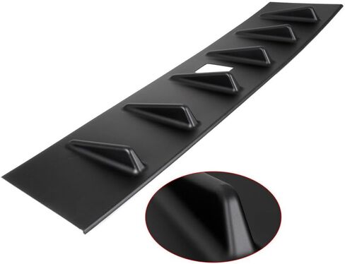 SCITOO Black ABS Rear Rear Roof Trunk Spoiler Wing Replacement fit for Mitsubishi Lancer 4-door 2.0L ES Sportback in Saudi Arabia