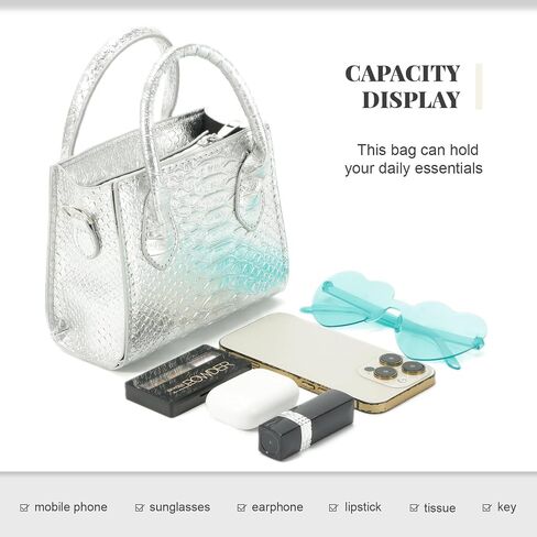 Freie Liebe Small Top-handle Purse Shoulder Bag for Women Trendy Crossbody Purses with Chain in Saudi Arabia