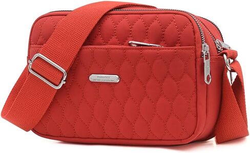 Small Crossbody Bags Quilted Purse Mini Light Nylon Cell Phone Cross Body Wallet for Women Ladies in Saudi Arabia