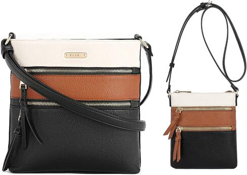 CLUCI Medium Zipper Pocket Adjustable Strap bundle with Small Crossbody Purses for Women in Saudi Arabia