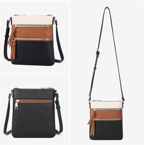 CLUCI Medium Zipper Pocket Adjustable Strap bundle with Small Crossbody Purses for Women in Saudi Arabia