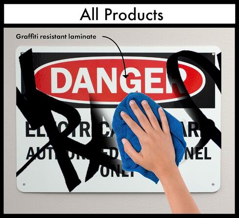 SmartSign "Danger - Pesticide Storage Area" Sign | 10" x 14" Plastic in Saudi Arabia