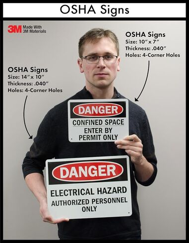 SmartSign "Danger - Pesticide Storage Area" Sign | 10" x 14" Plastic in Saudi Arabia