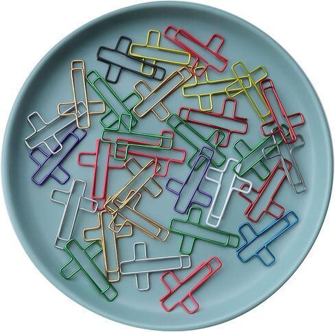 SOWAKA 30 Pcs Cross Bookmarks Metal 3.4 x 2.3 cm Bible Small Cute Paper Clips Supplies for Students Journaling Notebook Document Organization School Office Accessories (Black) in Saudi Arabia