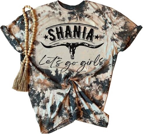 قمصان نسائية للحفلات الموسيقية الريفية من Let's Go للفتيات ذات رسومات عتيقة in Kuwait