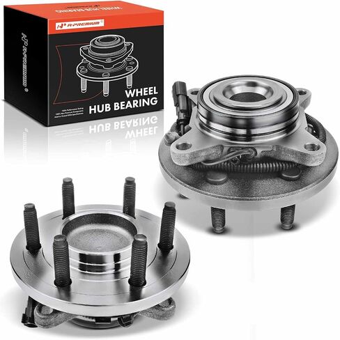 A-Premium Front Wheel Bearing and Hub Assembly with ABS & 6-Lug Compatible with Ford F-150 F150 2011-2014, Expedition 2011-2014 & Lincoln Navigator 2011-2014, 4WD Only in Saudi Arabia