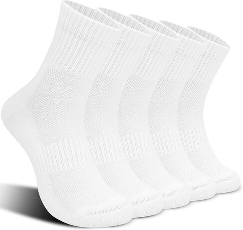 Kodal Copper Ankle Running Socks for Men Women Cushion Cotton Quarter Socks Odor Control for Smelly Sweaty Feet 5 Pairs in Saudi Arabia