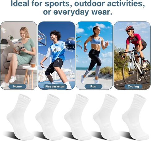 Kodal Copper Ankle Running Socks for Men Women Cushion Cotton Quarter Socks Odor Control for Smelly Sweaty Feet 5 Pairs in Saudi Arabia