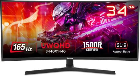 27" Inch FHD 1080p IPS Computer Monitor, 75 Refresh Rate, Best for Office & Home, Ergonomic Tilt HDMI, VGA Ports | Monitor for PC, Wall Mountable (S2723i)- Black in Saudi Arabia