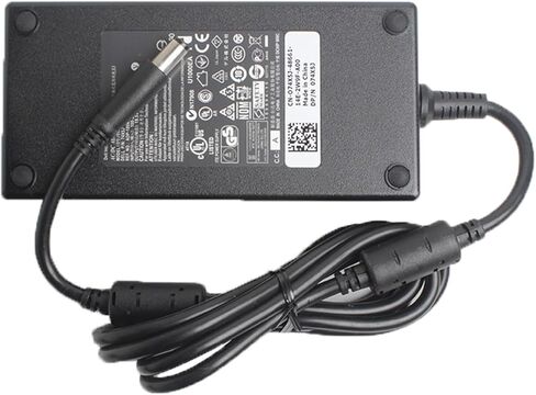 شاحن كمبيوتر محمول 180 وات مناسب لأجهزة Dell Precision 7510 7520 7530 7540 7550 M4600 M4700 M4800 M6300 M6600 M6700 M6800 180 وات لأجهزة الكمبيوتر المحمولة Dell المخصصة للألعاب in Kuwait