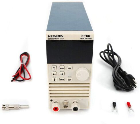 Single Channel Electronic DC Load Tester Battery Capacity Tester RS485/232 150V 40A US Plug (400W) in Saudi Arabia