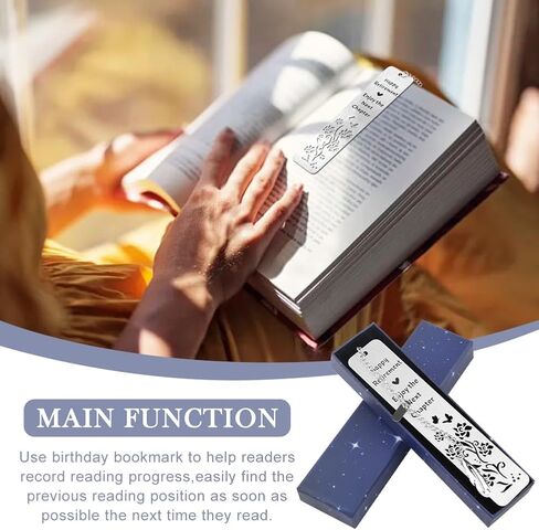 Book Lovers Gifts for Women Teacher Retirement Gifts for Women Men Gifts for Book Lovers Men Happy Retirement Enjoy The Next Chapter Bookish Gifts for Women Men(Color:Silver) in Saudi Arabia