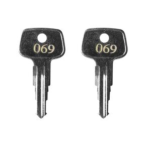 Key for Thule Key Replacement,for Roof Racks, Carriers, Crossbars Key etc,(Codes N069)