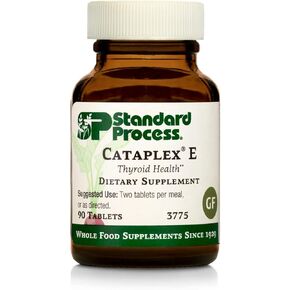 Standard Process Cataplex E - Whole Food RNA Supplement and Antioxidant with D-Alpha Tocopherol Vitamin E, Beet Root, Ascorbic Acid, Inositol, Selenium, and Honey - 90 Tablets