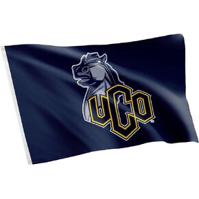 Desert Cactus University of Central Oklahoma Flag UCO Bronchos Banners 100% Polyester Indoor Outdoor 3x5 feet Flags (Style 1)