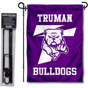Truman State Garden Flag with Pole Stand Holder