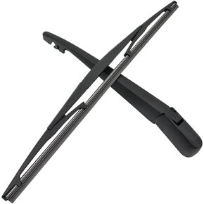 Rear Windshield Wipers Blade Arm Set for Infiniti QX50 / QX70 2014-2017, for Subaru Forester 2006-2018, for Subaru Outback 2005-2019 Back Glass Wiper Arm Blade Replacements All Seasons Fit