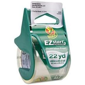 Duck 393185 1.88" X 22.2 Yard EZ Start Sealing Tape with Dispenser