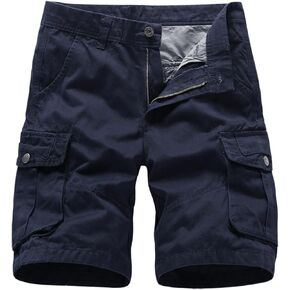 Men's Hiking Cargo Shorts Water Resistant Quick Dry Outdoor Tactical Shorts with Multi Pocket for Fishing Travel