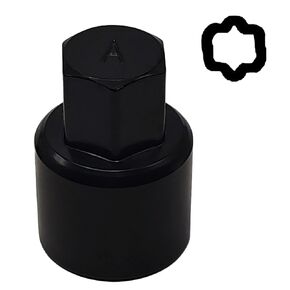 11PCS Wheel Locking Nut Key Kit Compatible with Toyota Models, Lexus, Tacoma, Wheel Lock Nut Socket Adapter Set, Wheel Anti-Theft Lug Nut Removal Tool, Anti-Theft Screw Remover