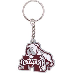 Desert Cactus Mississippi State University Keychain Car Keys Holder (PVC A)