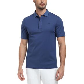 MoFiz Men's Polo Golf Short Sleeve Ultra Soft Comfy Collared T-Shirt Casual Quick Dry Classic Polo Shirt