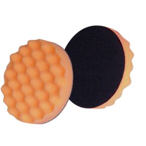 3M Finesse-it Buffing Pad 02648B, 3-1/4 in Orange Foam Black Loop