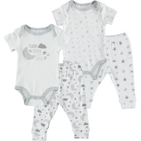 Baby Gear Girl's Baby Clothes Layette Set Footless Sleep and Play