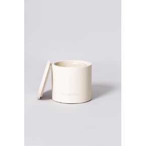 Charley&Co. Neutral Minimalistic Cement Candle Holders - Designed to fit a Standard 14.5oz 3-Wick Candle or Smaller (1, Black)