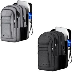 Extra Large Backpack, Business TSA Travel Laptop Backpack, 17 17.3 Inch Laptop Backpack for Men