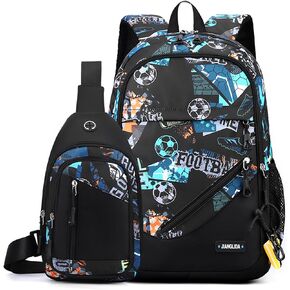 Backpack for Boys School Backpack for kids Elementary School Bookbag Set Kids Bookbag