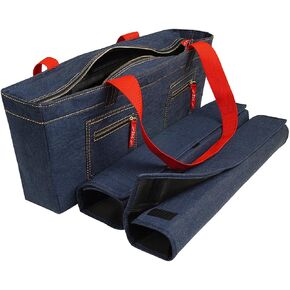 American-Wholesaler Inc. NEW! - Empty Mahjong Bag - Denim Soft Bag by Linda Li - Empty Bag Only