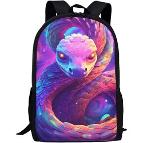 PinUp Angel Aqua Seal Backpack For School Bag Kids Cool Magical Animal Bag For Children Boys and Girls Bookbag