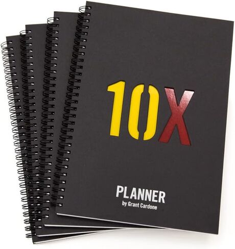 Grant Cardone 10X Daily Planner 4-Pack: The Entrepreneur's Journal in Saudi Arabia