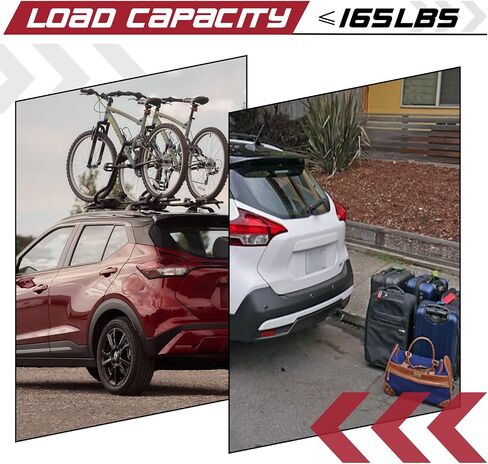 2 Pieces Cross Bars Fit for 2017 2018 2019 2020 2021 2022 Nissan Kicks Black Baggage Luggage Roof Rack Crossbars in Saudi Arabia