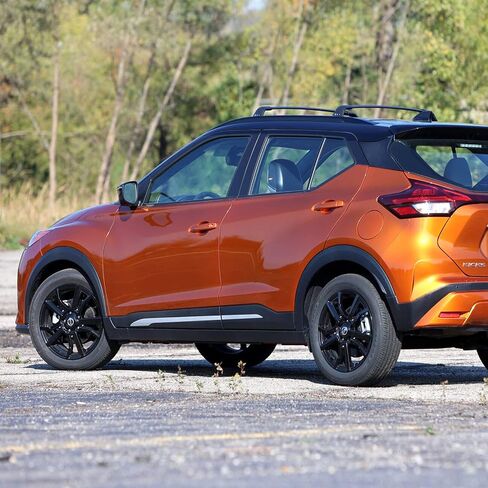 2 Pieces Cross Bars Fit for 2017 2018 2019 2020 2021 2022 Nissan Kicks Black Baggage Luggage Roof Rack Crossbars in Saudi Arabia