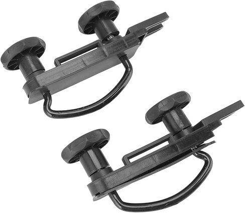 4 قطع صندوق السقف العالمي U Bolt Clamps طقم تركيب السقف مع 8 حشيات مطاطية، 4 لوحة معززة، 8 صامولة قفل، 2 ضمادة، ملحقات أمتعة السقف لمعظم الموديلات in Saudi Arabia