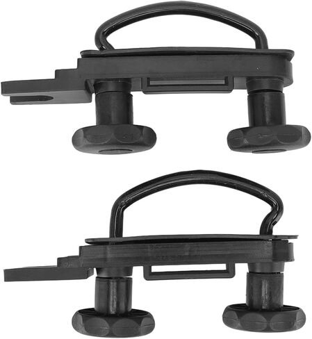 4 قطع صندوق السقف العالمي U Bolt Clamps طقم تركيب السقف مع 8 حشيات مطاطية، 4 لوحة معززة، 8 صامولة قفل، 2 ضمادة، ملحقات أمتعة السقف لمعظم الموديلات in Saudi Arabia