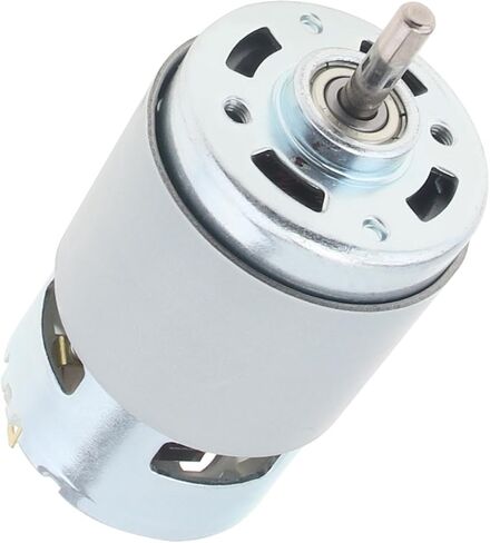 775 DC Motor 12-24V 12000RPM Large Torque Micro Motor for Power Tools/DIY Toys/Vacuum Cleaners Fans with Double Ball Bearing, High Speed DC Small Motor (1) in Saudi Arabia
