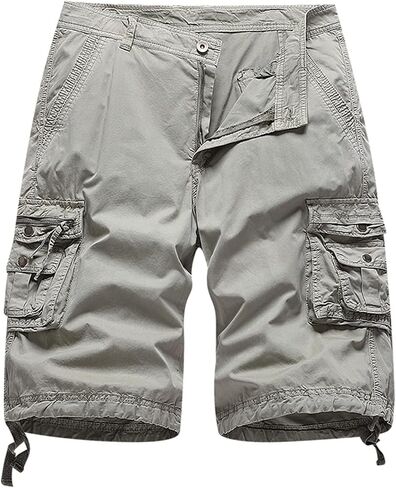 Men's Hiking Cargo Shorts Water Resistant Quick Dry Outdoor Tactical Shorts with Multi Pocket for Fishing Travel in Saudi Arabia